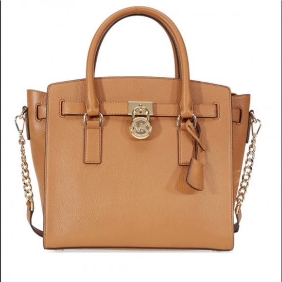 Michael Kors Handbags - NWT 2018 Large Michael Kors Brown Hamilton